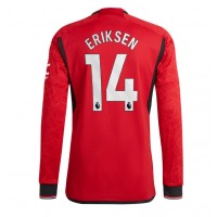 Echipament fotbal Manchester United Christian Eriksen #14 Tricou Acasa 2023-24 maneca lunga
